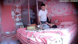 SD稀有盜攝精品朋友剛走小肥哥迫不及待推倒身材超正的模特級女友啪啪一