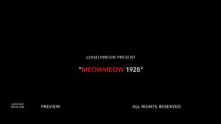 高清4K-P站网红LonelyMeow-复古风大战巨屌老外