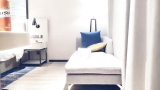 【69堂精品】黄先生探花约灰裙妹子酒店近距离扣逼口交上位01