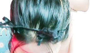 【69堂免费视频】纹身大哥大，后入玩穴白嫩猫耳朵少妇，大奶子一晃一晃的狠狠操逼