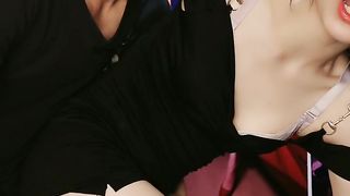 【69堂免费视频】新人墨镜少妇！居家炮友操逼！撩起短裙就往逼里怼，抱起来猛操，情趣椅子骑乘，主动上下抽动