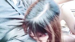 【69堂免费视频】富二代开车出行一边开车一边被摸大腿情调来了玩车震内射