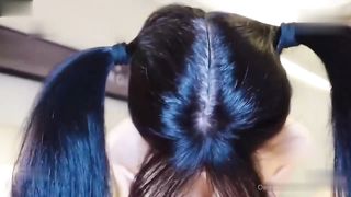 【69堂免费视频】双马尾漂亮美眉吃鸡啪啪_好舒服_我还要_流了好多水_身材不错