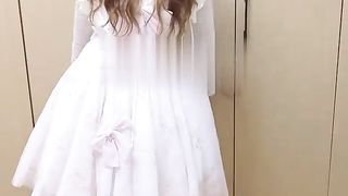 【69堂免费视频】白色公主裙炮友啪啪