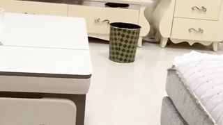 【69堂午夜视频】把工装OL的气质姐姐拴着狗链调教，口塞像母狗一样，小穴全湿中出内射