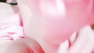 【69堂午夜视频】呆萌眼镜小妹妹，纯天然无毛粉穴，振动棒暴力自慰，紧致小穴猛捅，搞得湿湿