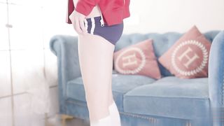 【69堂午夜视频】体操服下的嫩穴跳蛋篇跳蛋塞入白虎嫩穴